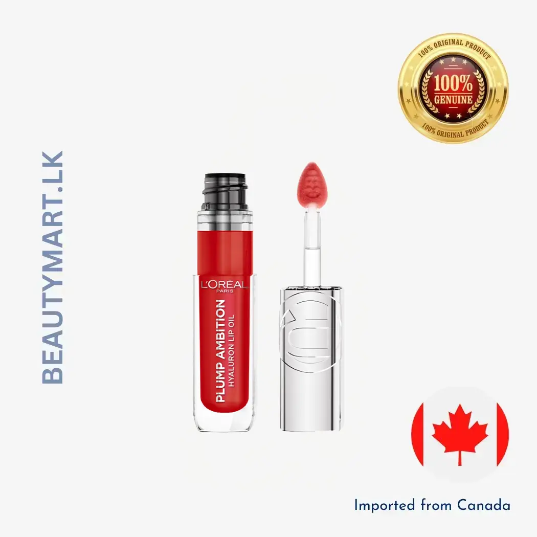 L’Oréal Paris Plump Ambition Hyaluron Lip Oil – 380 Rouge In Love