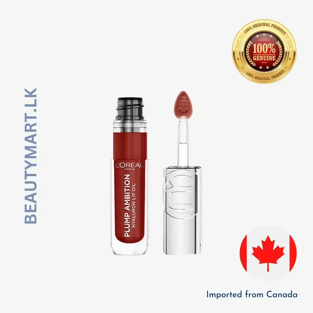 L’Oréal Paris Plump Ambition Hyaluron Lip Oil – 485 Wine O’Clock